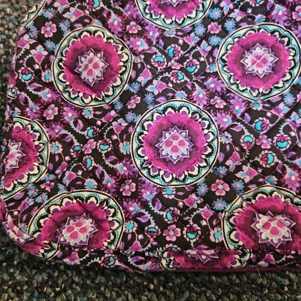 Vera Bradley Small Quilted Shoulder Purse - Picture 4 of 10